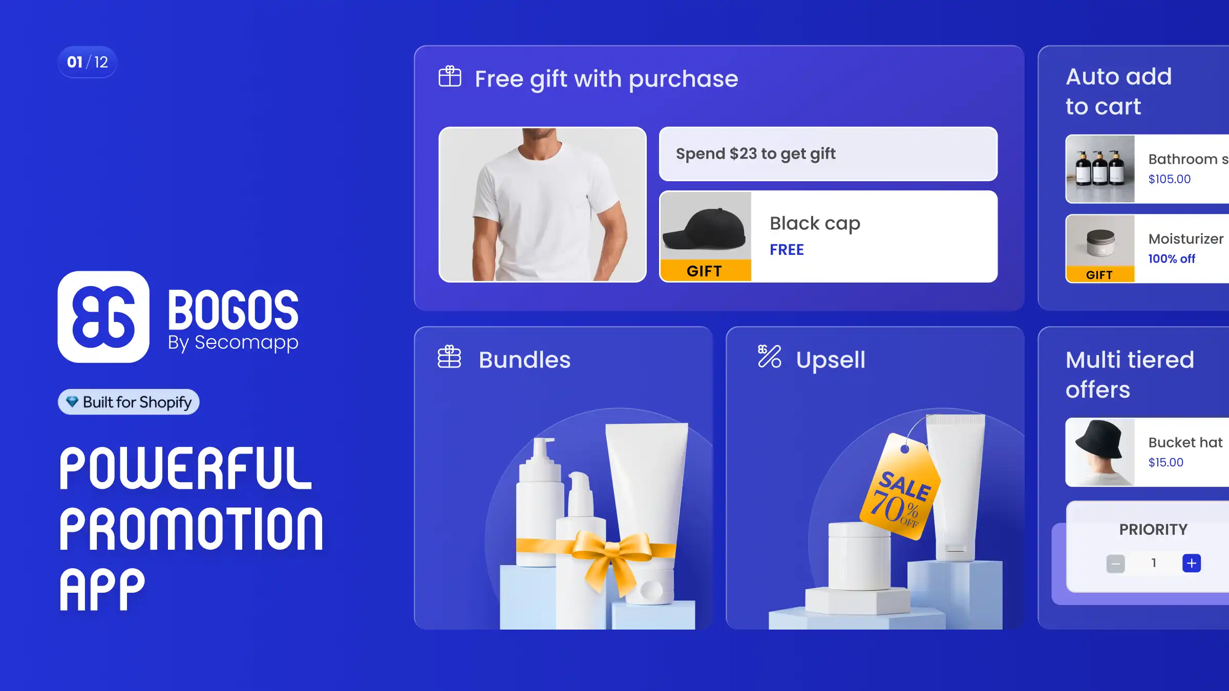 BOGOS: Free Gift, Discounts & Bundles